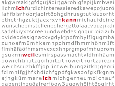 Ich kann …